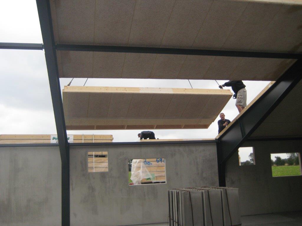 Nybygning sostald - loft