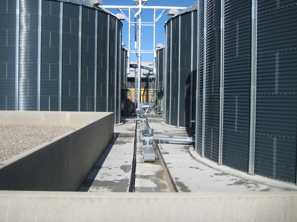 Billede af silo konstruktion - færdig siloer 2